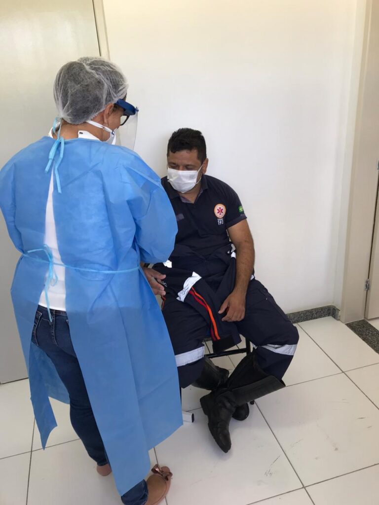 Governo cria ambulatório para testagem da covid-19 em profissionais da Saúde