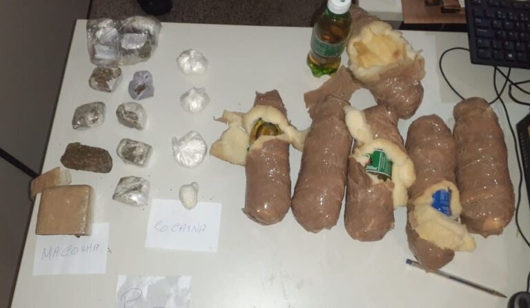 Agentes frustram entrada de drogas e bebidas no Copemcan