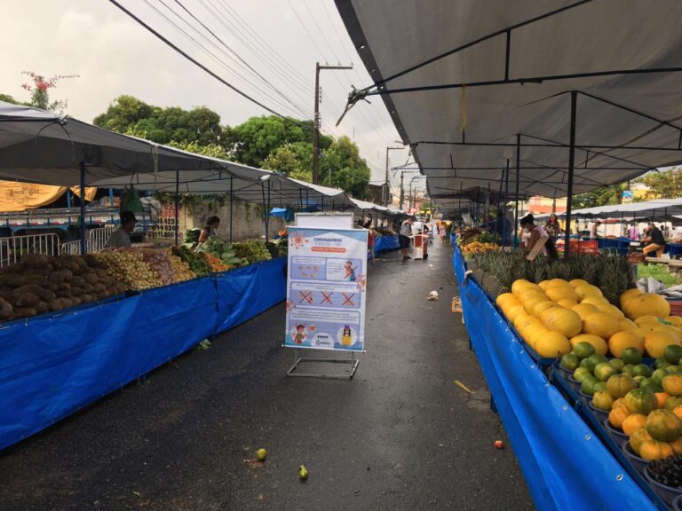 Feiras livres são readequadas para atender melhor a população
