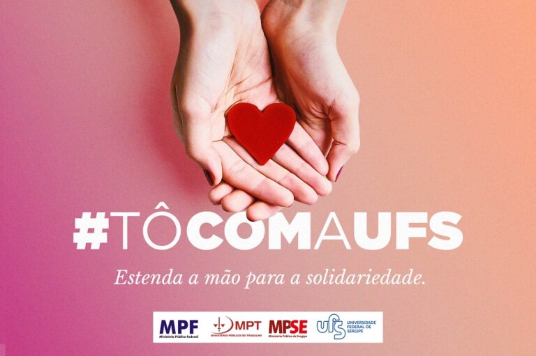 Campanha busca arrecadar recursos para ações da UFS contra a covid-19