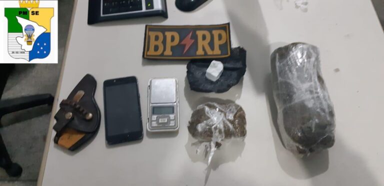 Suspeito de tráfico é preso no bairro Coroa do Meio