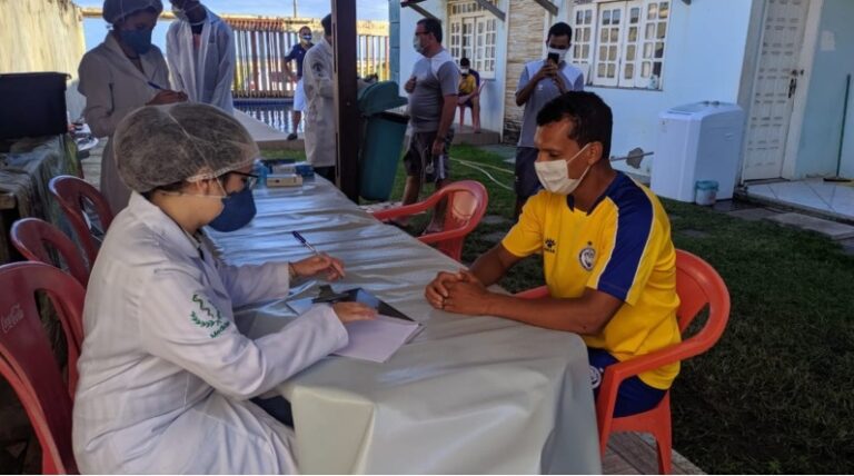 Elenco do Frei Paulistano realiza testes para covid-19