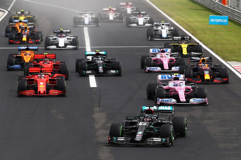 Lewis Hamilton vence GP da Hungria e assume a liderança do campeonato da F1