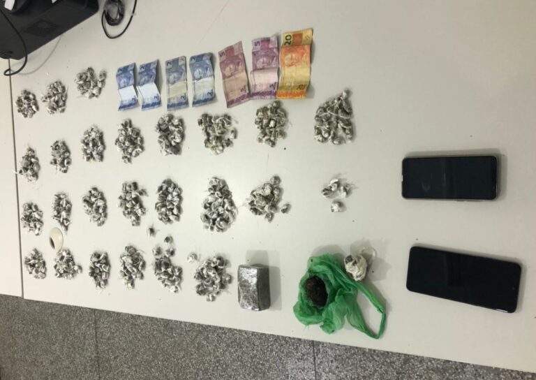 PC prende mulher e fecha ponto de tráfico em Porto da Folha