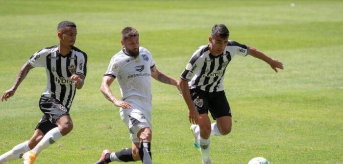 Atlético-MG bate Ceará com dois gols de Marrony e ganha a terceira no Brasileirão