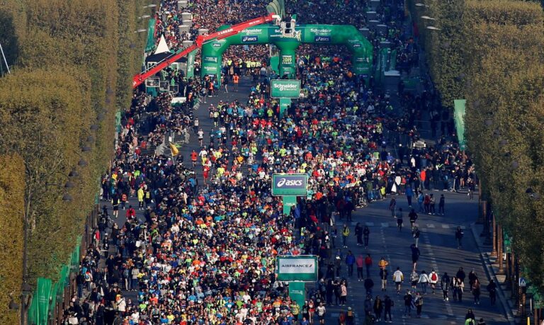 Maratona de Paris reagendada para novembro é cancelada