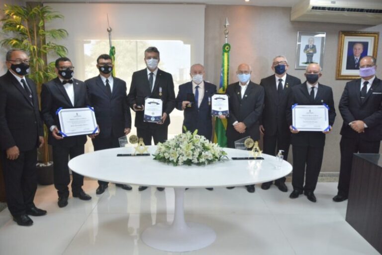 Maçons são homenageados pela Assembleia Legislativa de Sergipe