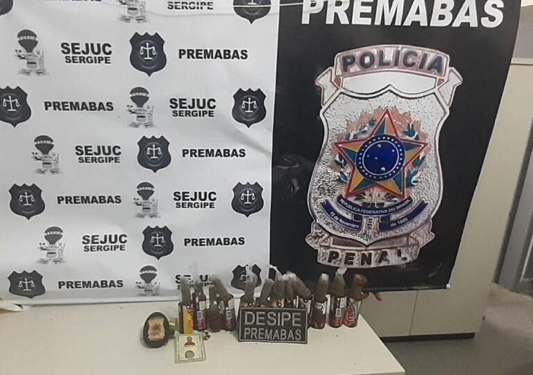Três homens são flagrados tentando entrar com drogas em presídio