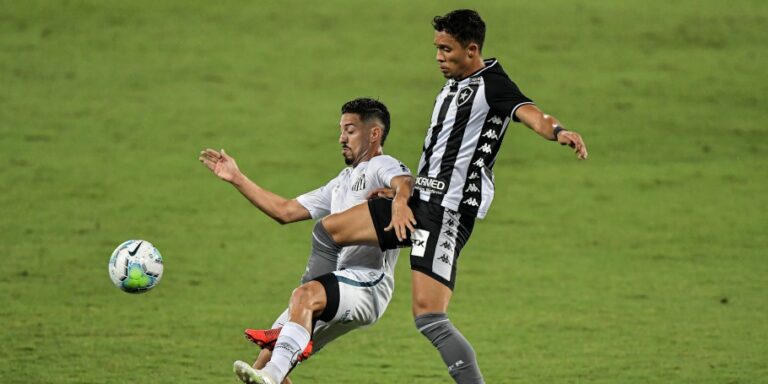 Botafogo e Santos empatam sem gols no Nilton Santos