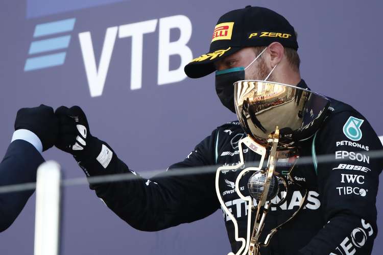 GP da Rússia: Com vitória de Bottas, recorde de Hamilton é adiado