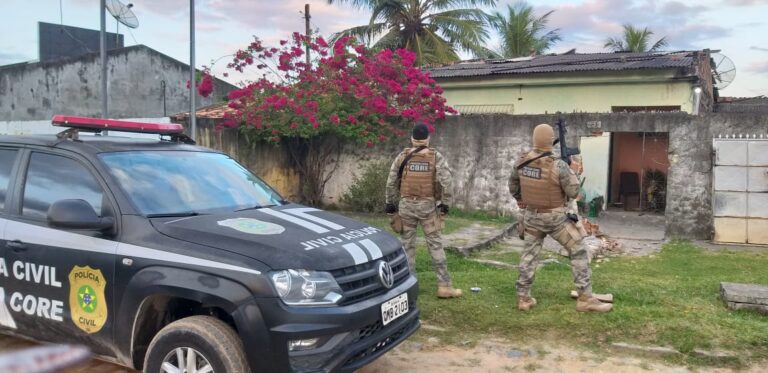 Suspeito de latrocínio e tráfico é preso pela Core em Socorro
