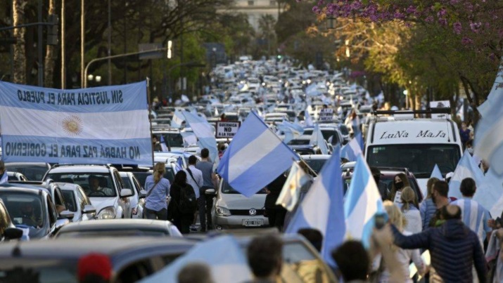 Fernández enfrenta mais protestos massivos na Argentina