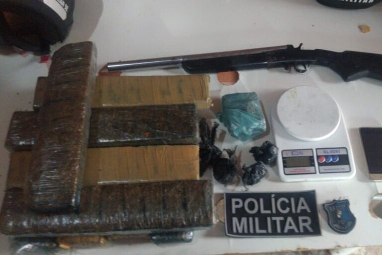 Getam prende homem com 9kg de maconha em Socorro