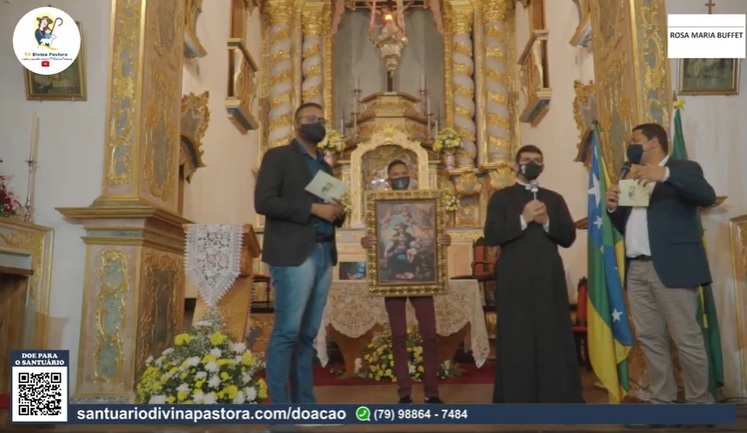Peregrinação ao Santuário de Divina Pastora acontece de forma virtual
