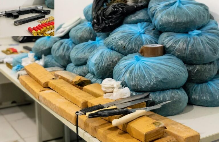 Mãe e filho são detidos por tráfico de drogas no bairro Industrial