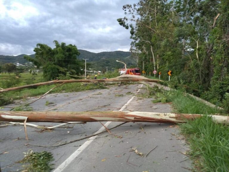 Chuvas causam 7 mortes e deixam milhares de desabrigados em Santa Catarina