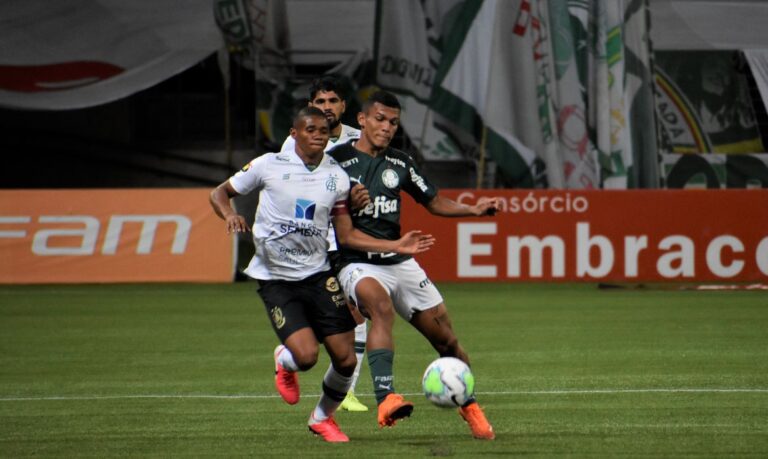 Palmeiras e América-MG empatam em São Paulo