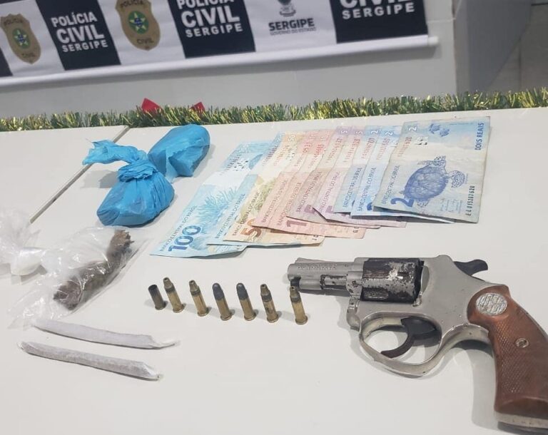 Homem é preso por tráfico e corrupção de menores em Ribeirópolis