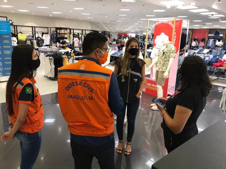 PMA fiscaliza cumprimento de medidas de biossegurança em shoppings