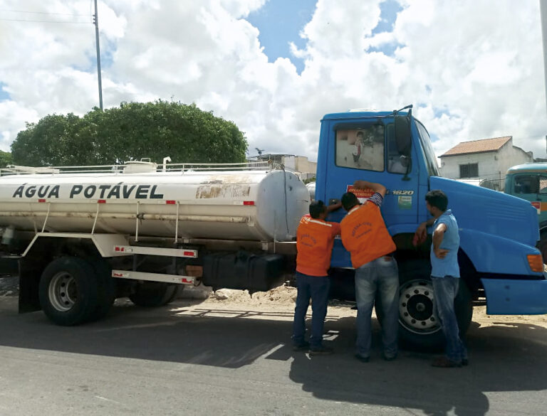 Defesa Civil lança edital de credenciamento para pipeiros