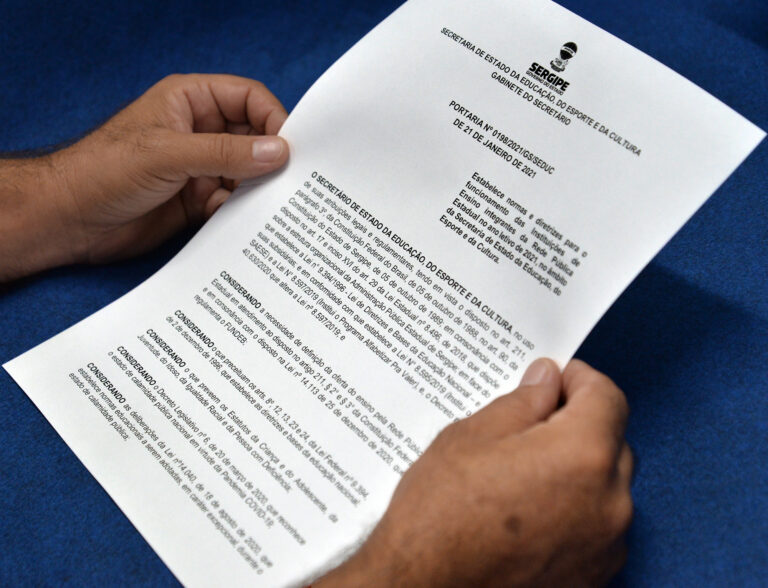 Seduc estabelece diretrizes para o funcionamento das escolas da rede estadual em 2021