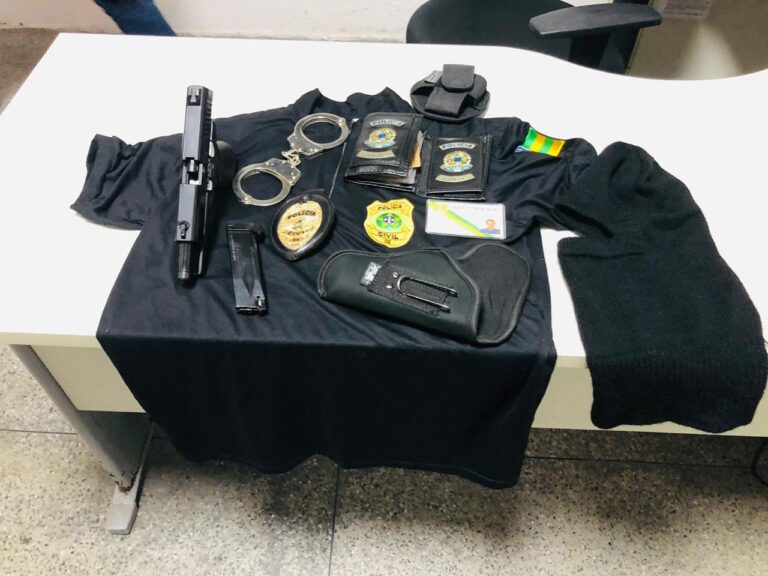 Preso homem que se passava por policial na Zona Norte de Aracaju