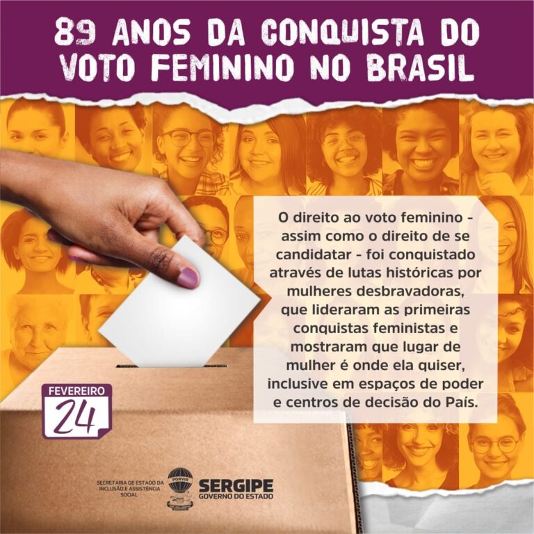 Conquista do voto feminino completa 89 anos