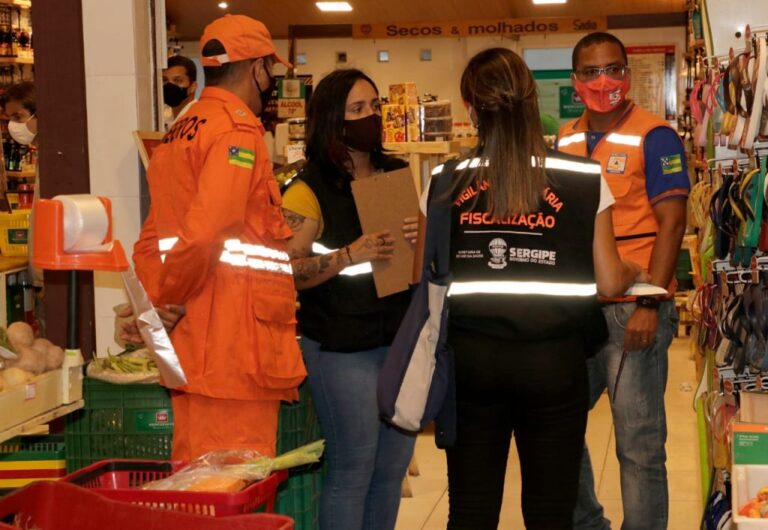 Força-tarefa covid notifica quatro estabelecimentos na zona norte