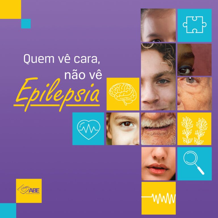 Março Roxo: ABE combate o preconceito por meio da campanha “Quem vê cara, não vê epilepsia”