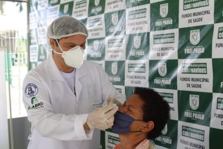 Sergipe amplia testagem da covid-19 em mais 15 municípios
