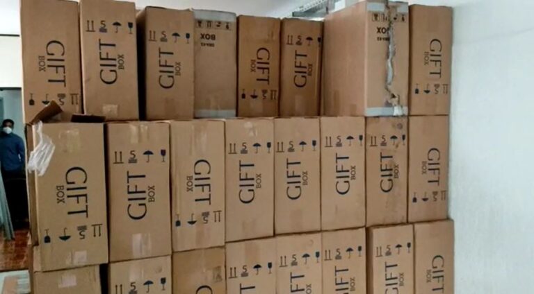 Carga com 50 toneladas de cigarros, apreendida em Sergipe, veio do Suriname