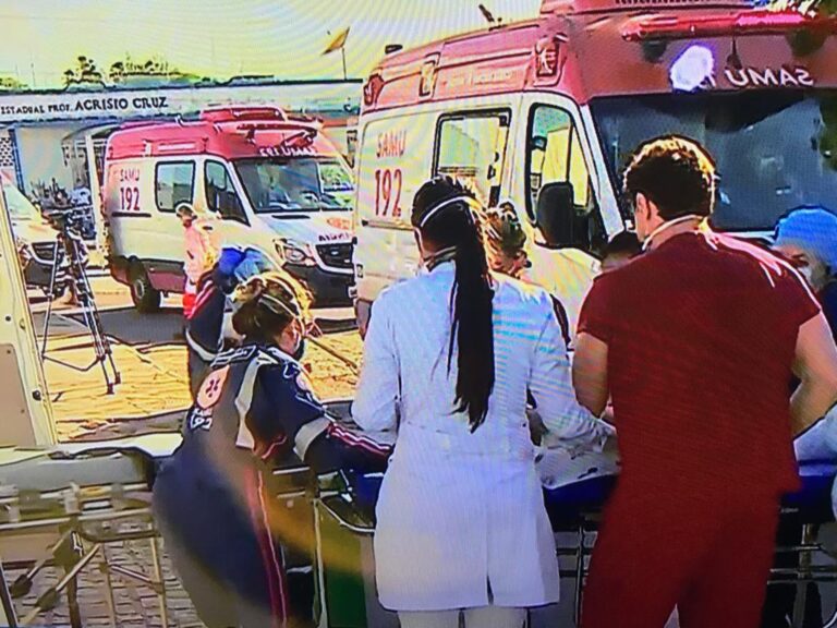 Incêndio na Ala Covid do Nestor Piva gera pânico e correria