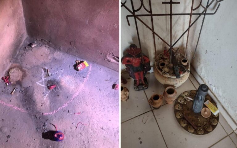 Casa de suspeito de chacina em Ceilândia tem itens que indicam bruxaria e rituais, diz polícia