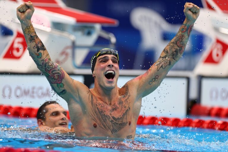 Fratus conquista o bronze e dá ao país 4º medalha na história dos 50m livre
