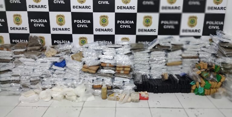 Denarc apreende 700 kg de drogas na zona de expansão de Aracaju