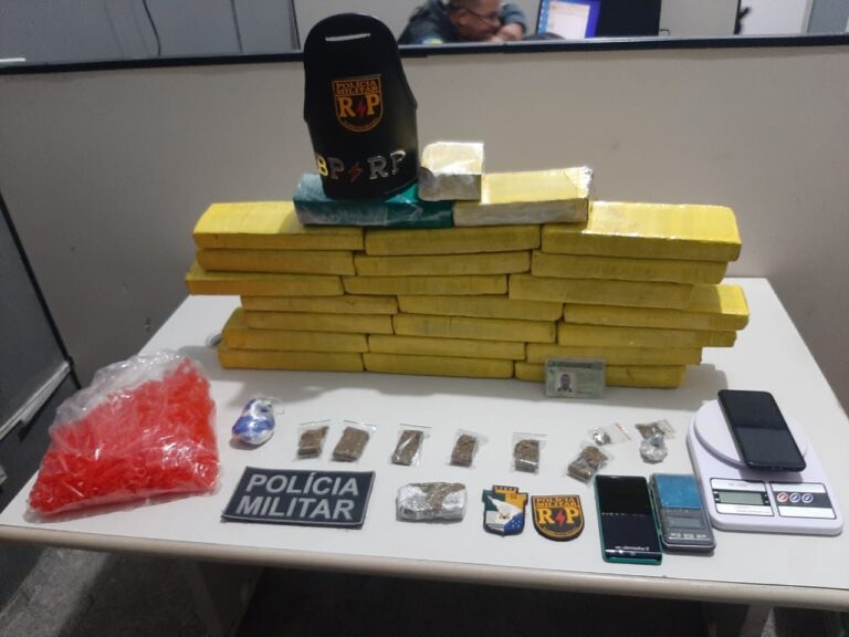 PM apreende mais de 15kg de drogas em Aracaju
