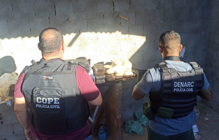 Mulher é presa com 30 kg de crack em Lagarto