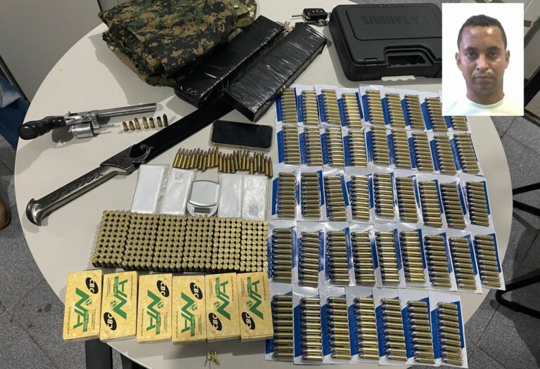 Suspeito de tráfico de armas é morto em confronto com a polícia