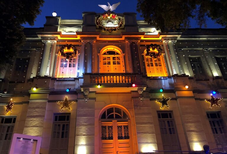 Saúde inicia ações do Setembro Verde com iluminação no Museu da Gente Sergipana