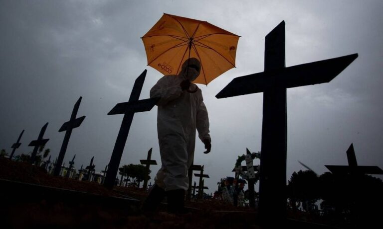 Covid-19: com mais 325 mortes em 24 horas, Brasil totaliza 638.449 óbitos