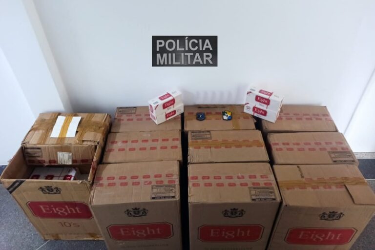 PM apreende mais de 100 mil cigarros contrabandeados em Lagarto