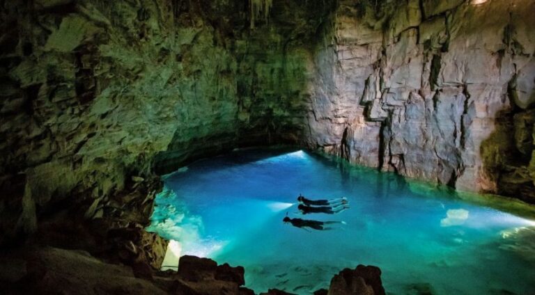 Capital do ecoturismo, Bonito (MS) inaugura nova gruta com 70 metros de profundidade