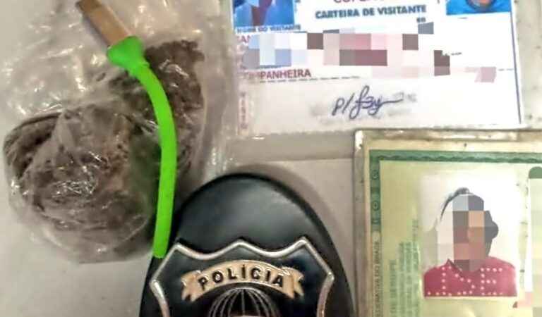 Mulher é presa ao tentar entrar com droga no Copemcan