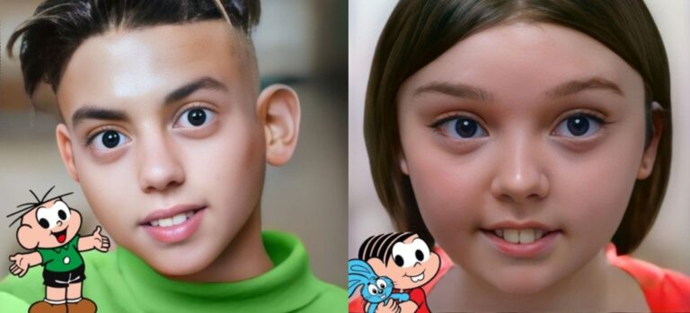 Turma da Mônica: artista cria versões muito realistas dos personagens