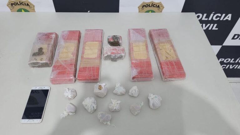 Denarc prende homem com 5kg de drogas em Socorro