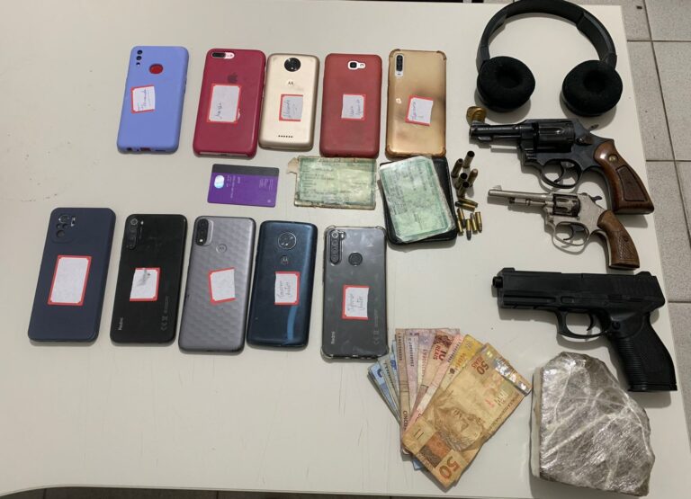 Ação conjunta intercepta grupo criminoso após roubo em micro-ônibus em Lagarto