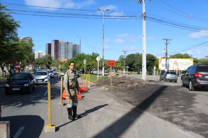 Trânsito na ponte sobre o rio Poxim será bloqueado nesta quarta
