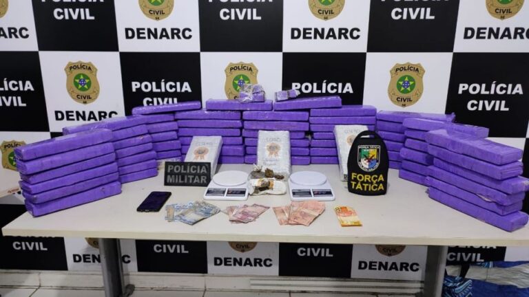PM prende homem com 50kg de maninharmos Socorro