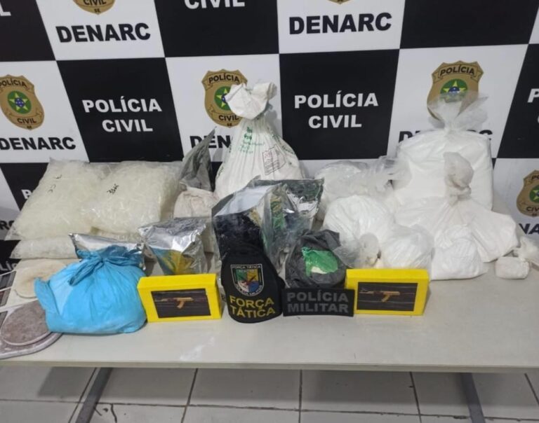 BPTur prende homem com mais de 37kg de cocaína