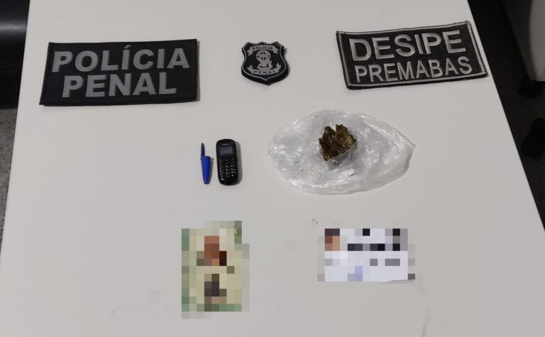 Mulher é presa ao tentar entrar com drogas e celular no Presídio de Tobias Barreto